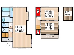 仮）ふじみ野市戸建賃貸の物件間取画像